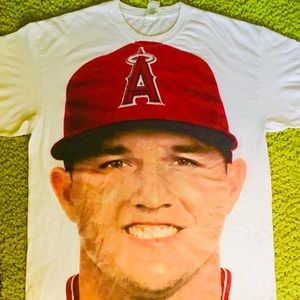Mens Mike Trout Los Angeles Angels Tee Shirt